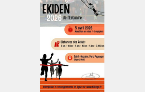 Ekiden de L'Estuaire - Saint Nazaire - Dimanche 5 avril 2026